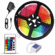 Світлодіодна стрічка SMD 3528 RGB 5м з пультом та блоком живлення гірлянда NW-62 за 279 грн
