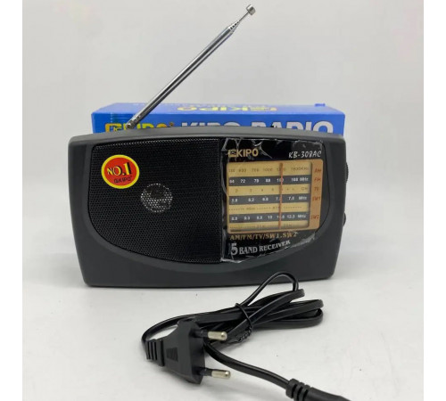 Радіоприймач від мережі 220 аналоговий, Радіоприймач am fm, 220v Ретро кухонне радіо FR-58