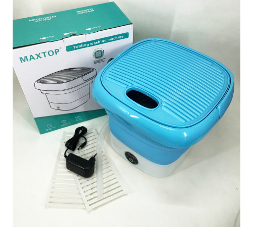 Стиральная машинка маленькая переносная MAXTOP, Складная стиральная машинка в частный дом TG-53