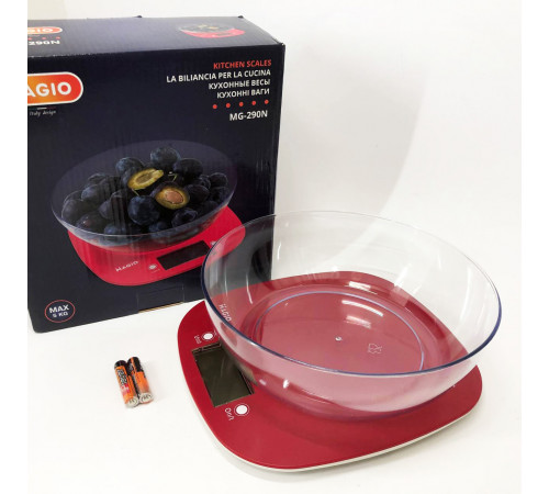 Кухонные весы для пищевых продуктов MAGIO MG-290, Электронные кухонные весы настольные EP-34