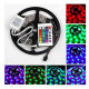 Світлодіодна стрічка SMD 3528 RGB 5м з пультом та блоком живлення гірлянда NW-62 за 279 грн