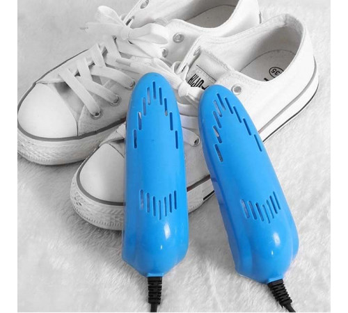 Електрична сушарка для взуття SHOES DRYER, 220V / Електросушарка для сушіння взуття. Колір блакитний YE-53