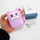 Портативный детский термопринтер с Bluetooth A8 Cat мини принтер для телефона Pink JO-39