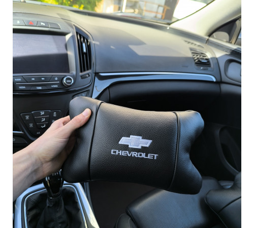 Подушка дорожная для шеи Chevrolet, Декоративная подушка подголовник для поддержания головы JI-62