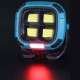 Фонарь кемпинг W894-1-4COB(White+Yellow)+5SMD(Red) Power bank NL-30
