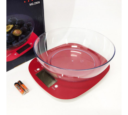 Кухонные весы для пищевых продуктов MAGIO MG-290, Электронные кухонные весы настольные EP-34