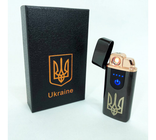Зажигалка в подарочном футляре HL-431, Электронная зажигалка, Электрозажигалка тактическая FK-20