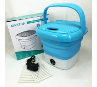 Стиральная машинка маленькая переносная MAXTOP, Складная стиральная машинка в частный дом TG-53
