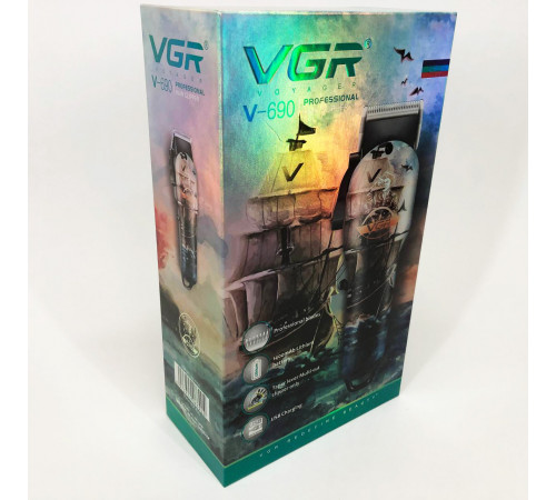 Острые профессиональные машинки для стрижки волос VGR, Набор машинок для стрижки, Триммер беспроводной YI-41