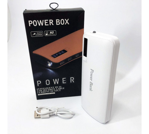 Портативное Зарядное Устройство Павербанк 50000 mAh 3хUSB Power Bank Smart Tech White GU-48