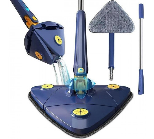 Трикутна швабра з функцією повороту на 360 Multi function Mop MA-89, Швабра з віджимом ледар EL-34 за 397 грн