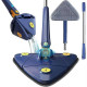Трикутна швабра з функцією повороту на 360 Multi function Mop MA-89, Швабра з віджимом ледар EL-34 за 397 грн