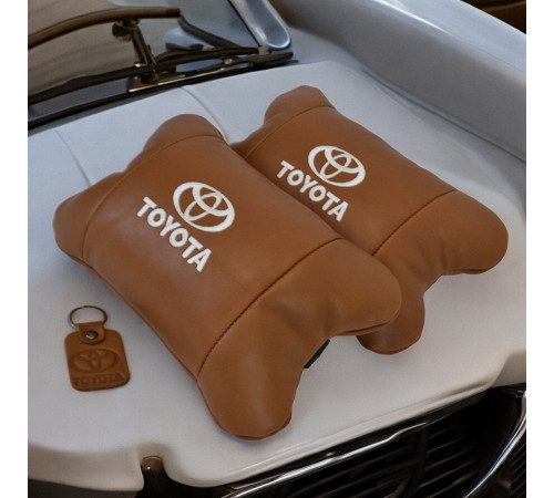 Удерживающая подушка для шеи в автомобиле Toyota, Автомобильная подушка для шеи с лого KZ-60