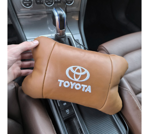 Удерживающая подушка для шеи в автомобиле Toyota, Автомобильная подушка для шеи с лого KZ-60
