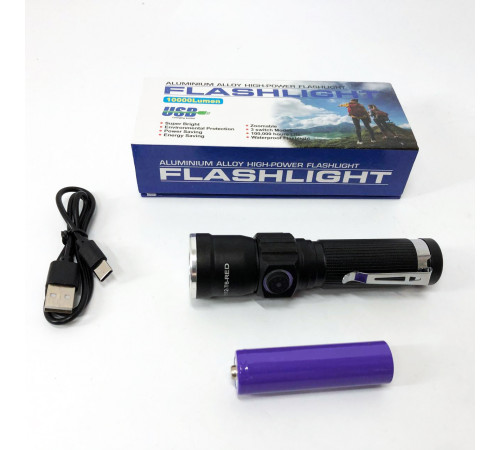 Фонарь с защитой от пыли PLD-1812-T6, Портативный LED фонарь на батарее Фирменный ручной HD-91
