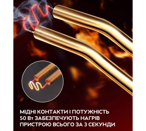 Электрический паяльник для пайки пластмассы, бамперов H50 + 200 скоб DU-61