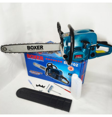 Бензопила Boxer BX-102 5,9 Квт С Двумя Направляющими И Цепями LU-15