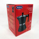 Кофеварка для плити Magio MG-1005 300 мл, Маленькая кофеварка на 3 чашки гейзерная для офиса NL-75