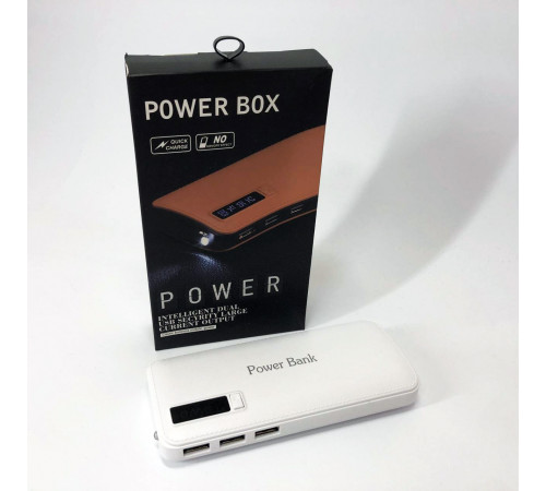 Портативное Зарядное Устройство Павербанк 50000 mAh 3хUSB Power Bank Smart Tech White GU-48
