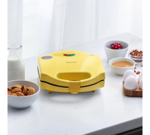 Мультипекарь вафельница MAGIO МG-391, Мощная вафельница для мягких вафель UL-78