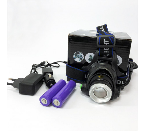 Налобный фонарик с usb зарядкой PLD-T115-PM30-TG, Мощный аккумуляторный фонарик на голову SM-61