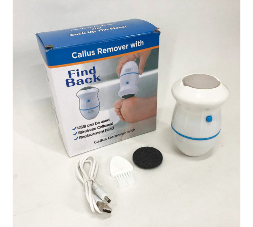 Пилка для ніг з насадками Pedi Vac Callus Remover With Пилка для педикюру ніг IC-37
