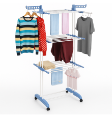 Стойки напольные для одежды Garment Rack, Стойка для вещей Телескопическая вешалка одежды AY-23