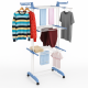 Стойки напольные для одежды Garment Rack, Стойка для вещей Телескопическая вешалка одежды AY-23