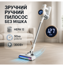 Хороший вертикальний пилосос для дому Пилосос без мішка для збору ручний FP-17