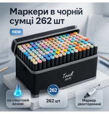 Профессиональный набор двухсторонних скетч маркеров, Фломастеры в сумочке, Набор маркеров много цветов GP-12