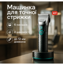 Стильная машинка для стрижки VGR V-682, Многофункциональный триммер для стрижки волос и бороды DO-47
