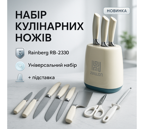 Набор ножей для каждой кухни, Набор металлических ножей для приготовления пищи HG-71