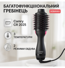 Фен с режимом регулировки температуры, Стайлер для объема волос, Фен ионизированный ZX-15