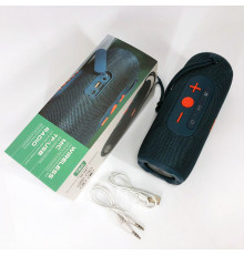 Портативна колонка bluetooth з AUX входом TG341, Блютуз акустика з радіо, Недорогі портативні колонки IR-60