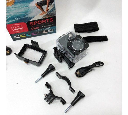 Экшн камера action, Камера 1080p запись, Экшн камера для стрима, HD Action Camera Нательная IA-83