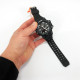 Наручний годинник для армії SKMEI 1586BK BLACK, Годинник на руку для військового Рибальський TV-47