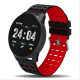 Фитнес трекер умные смарт часы UWatch 119 Plus с шагомером. Цвет: красный GL-58