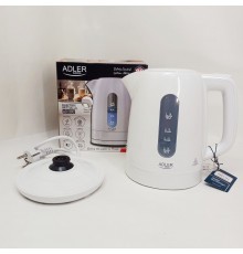 Качественный электрочайник для кухни Adler AD 1л 2200Вт, Чайник для кофе электронный чайник NH-65
