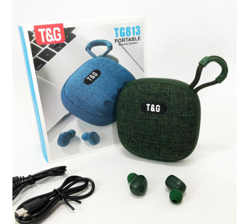 Колонка портативная с радио блютус TG813, Портативная колонка portable wireless speaker TS-33