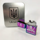 Usb зажигалка с электроимпульсом HL-449, Электронная зажигалка с возможностью зарядки через USB KF-55