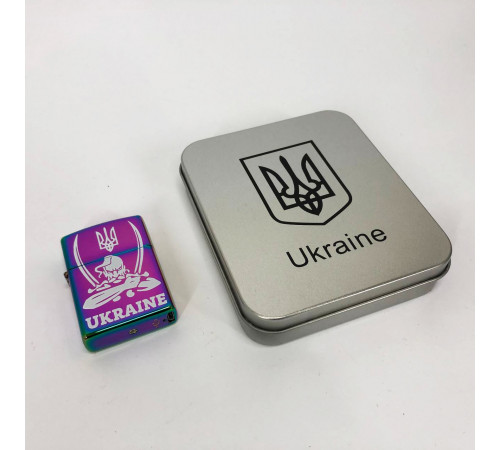 Usb зажигалка с электроимпульсом HL-449, Электронная зажигалка с возможностью зарядки через USB KF-55