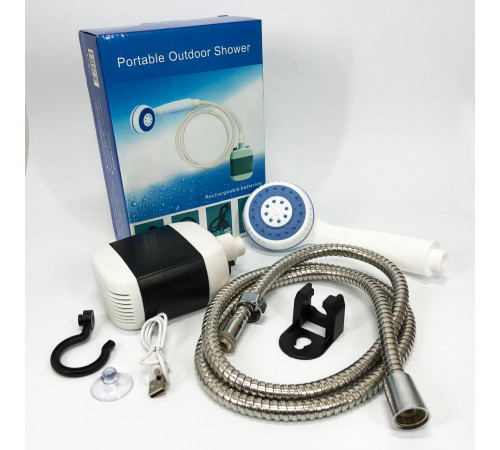 Портативный насос для накачки Portable Outdoor Shower, Летний душ туристический, Легкий переносной душ UL-61