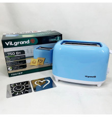 Тостер с подогревом на разных уровнях VILGRAND, Тостер для замороженного хлеба для бургеров VW-18