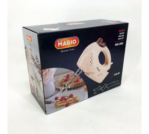 Ручной миксер для выпечки MAGIO MG-950, Хороший миксер кухонный миксер для домашнего кондитера TO-34
