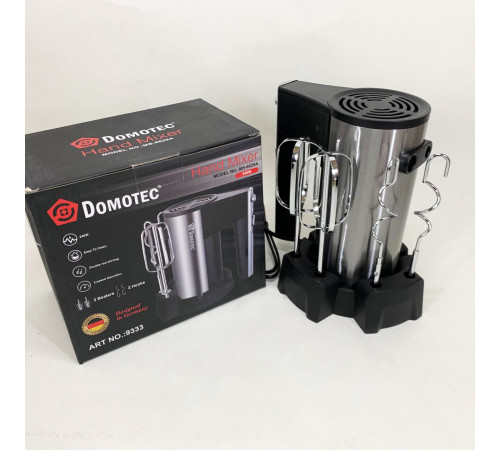 Бытовой миксер с насадками DOMOTEC R6629A 240Вт, Ручной миксер для приготовления пищи OD-42