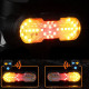 Повороты стоп сигнал для велосипеда CYGM-2229 STOP red+yellow, Велосипедный габаритный фонарь WU-14