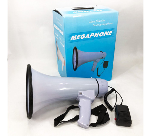 Громкоговоритель рупорный ручной MEGAPHONE, Хороший мегафон, Громкоговоритель для гида TU-73