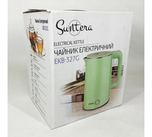 Електрочайник на кухню, Електрочайник побутовий з індикатором роботи, Якісний домашній чайник HU-79