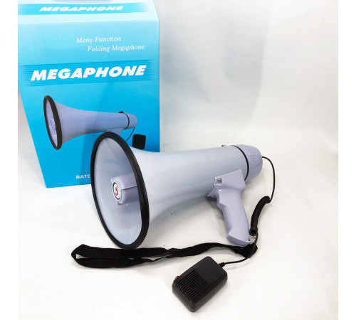 Громкоговоритель рупорный ручной MEGAPHONE, Хороший мегафон, Громкоговоритель для гида TU-73