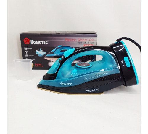 Праска домашня з керамічним покриттям Domotec, Якісна парова праска, Електричні праски з парою JI-68